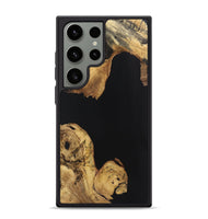 Galaxy S24 Ultra Wood Phone Case - Maci (Pure Black, 725967)