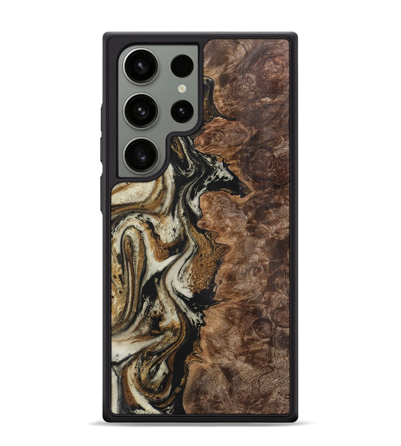 Galaxy S24 Ultra Wood Phone Case - Lexi (Black & White, 725983)