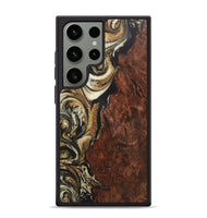 Galaxy S24 Ultra Wood Phone Case - Jill (Black & White, 725987)