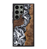 Galaxy S24 Ultra Wood Phone Case - Glenn (Black & White, 725990)