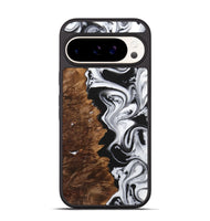 Pixel 9 Pro Wood Phone Case - Rachelle (Black & White, 725992)