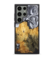 Galaxy S24 Ultra Wood Phone Case - Walter (Black & White, 726002)