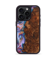 iPhone 15 Pro Wood Phone Case - Rudy (Purple, 726005)