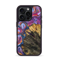 iPhone 16 Pro Wood Phone Case - Danielle (Purple, 726009)