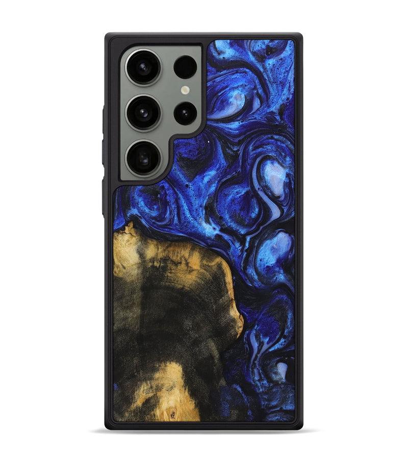 Galaxy S24 Ultra Wood Phone Case - Marquis (Blue, 726046)