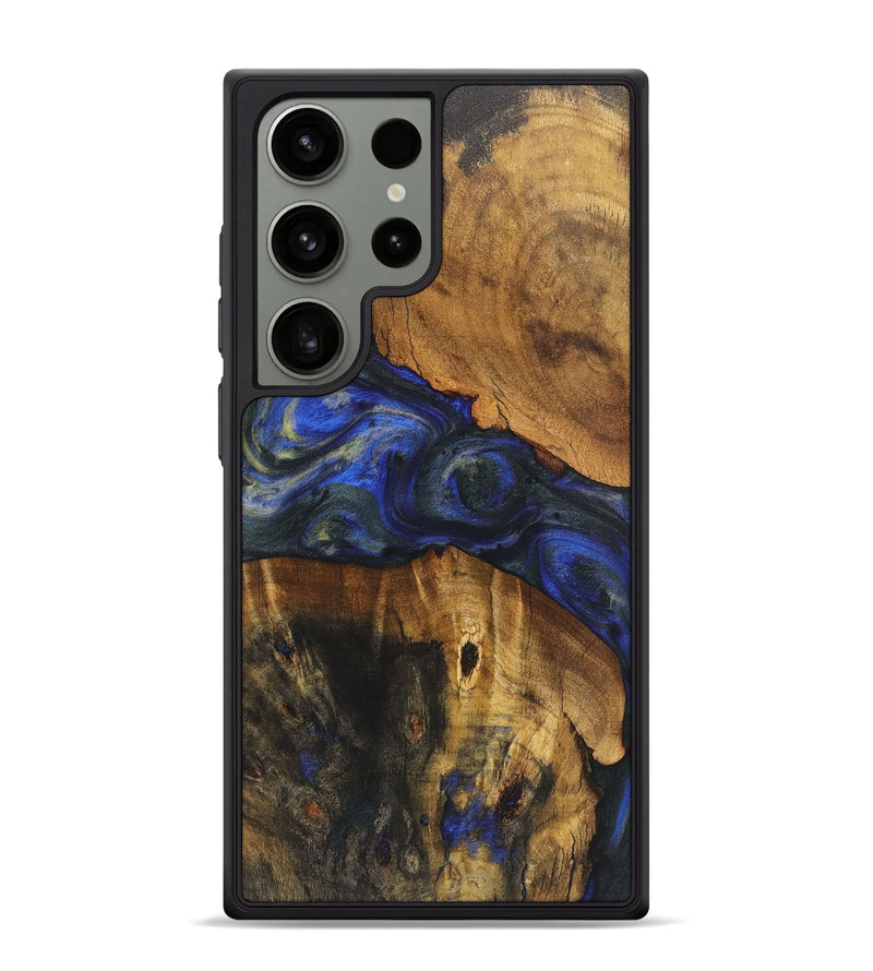 Galaxy S24 Ultra Wood Phone Case - Bryce (Blue, 726062)