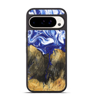 Pixel 9 Pro Wood Phone Case - Tierra (Blue, 726076)