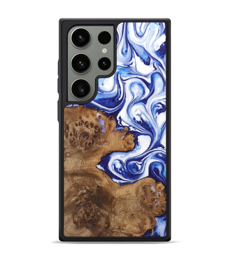 Galaxy S24 Ultra Wood Phone Case - Dawson (Blue, 726078)