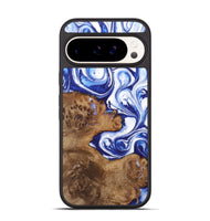 Pixel 9 Pro Wood Phone Case - Dawson (Blue, 726078)