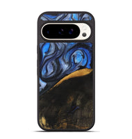 Pixel 9 Pro Wood Phone Case - Caitlin (Blue, 726079)