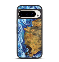 Pixel 9 Pro Wood Phone Case - Christian (Blue, 726092)