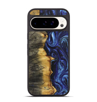 Pixel 9 Pro Wood Phone Case - Kade (Blue, 726097)