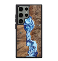 Galaxy S24 Ultra Wood Phone Case - Kristina (Blue, 726101)