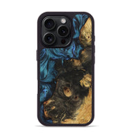 iPhone 16 Pro Wood Phone Case - Wren (Blue, 726109)