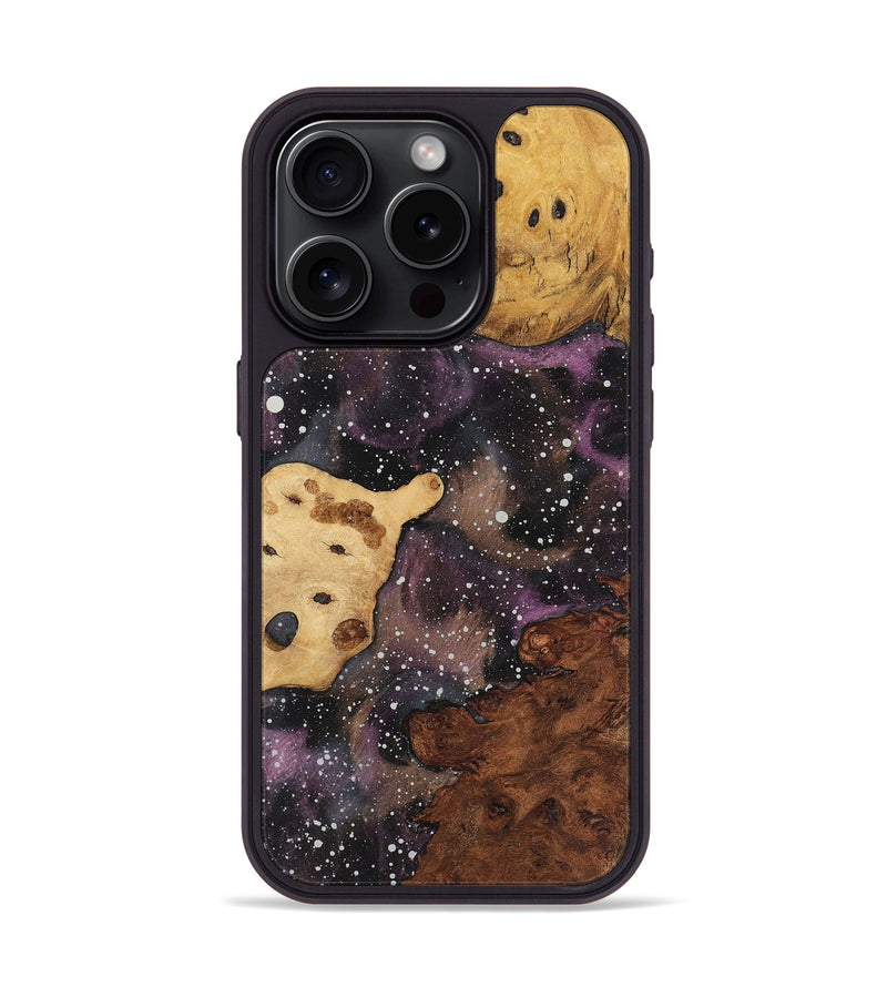 iPhone 15 Pro Wood Phone Case - Dominique (Cosmos, 726126)