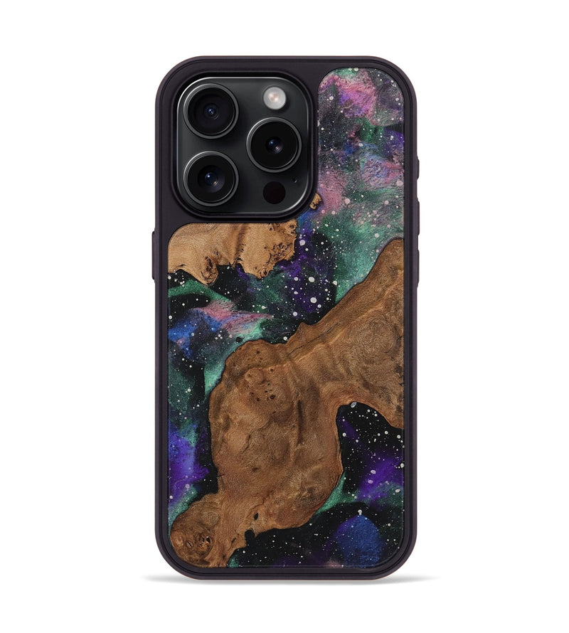 iPhone 15 Pro Wood Phone Case - Mackenzie (Cosmos, 726131)