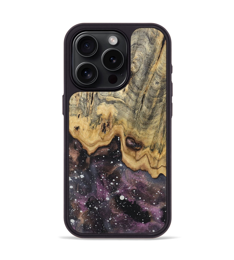 iPhone 15 Pro Wood Phone Case - Iesha (Cosmos, 726141)