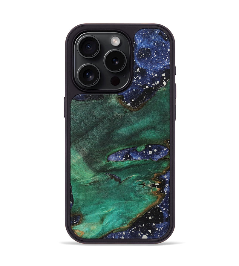 iPhone 15 Pro Wood Phone Case - Emilio (Cosmos, 726142)