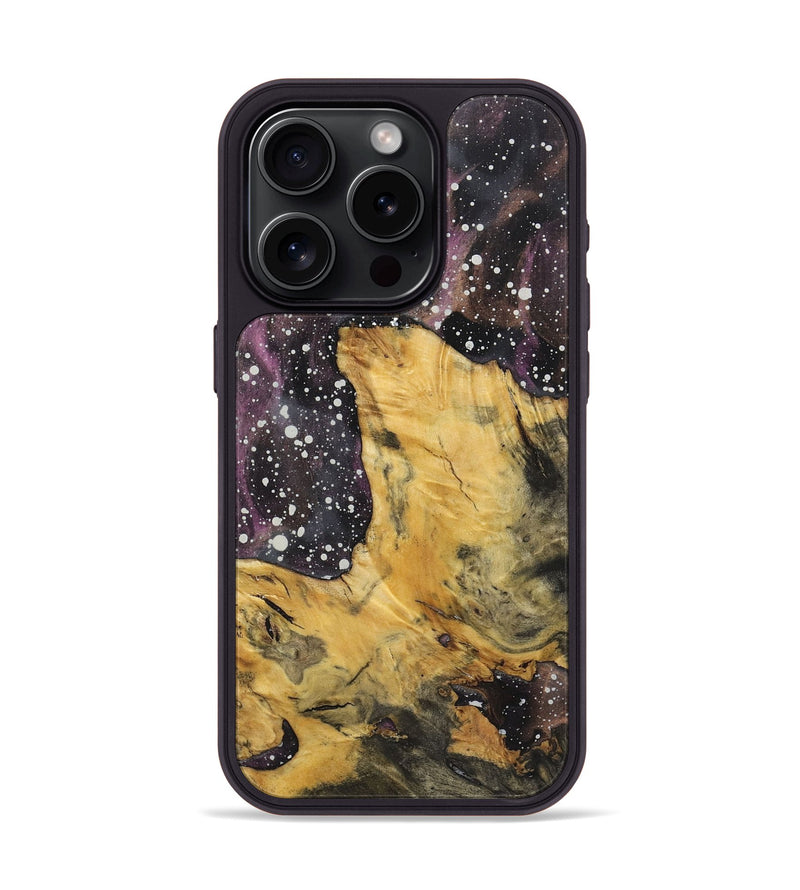 iPhone 15 Pro Wood Phone Case - Suzanne (Cosmos, 726150)