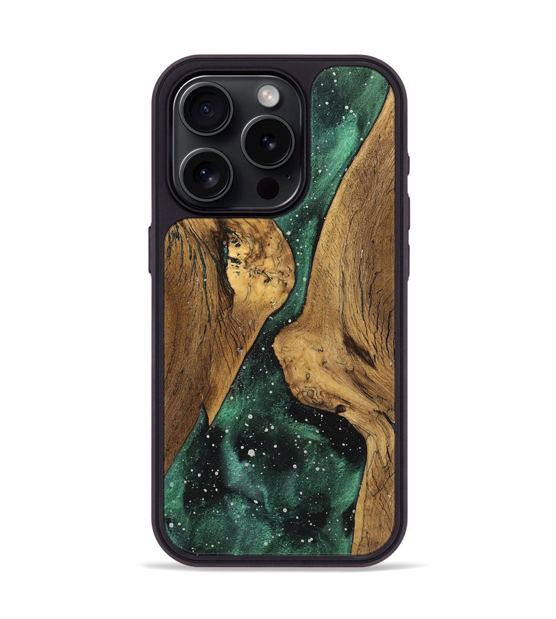 iPhone 15 Pro Wood Phone Case - Samantha (Cosmos, 726293)