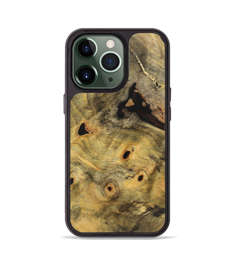 iPhone 13 Pro Wood Phone Case - Silas (Wood Burl, 726363)