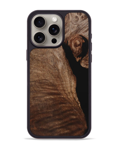 iPhone 15 Pro Max Wood Phone Case - Athena (Wood Burl, 726390)