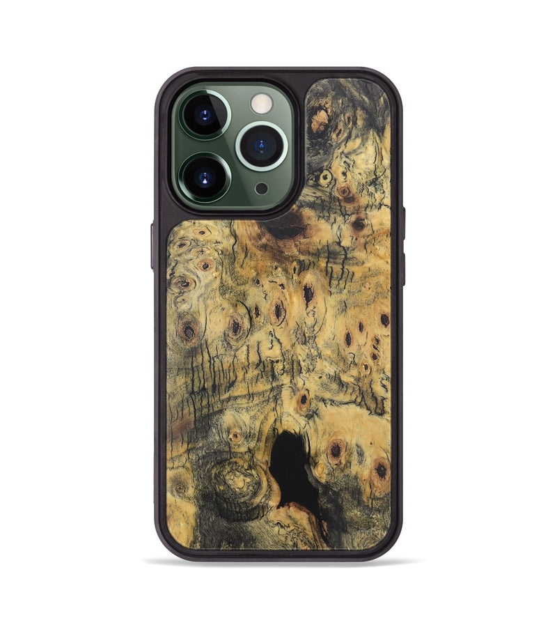 iPhone 13 Pro Wood Phone Case - Josue (Wood Burl, 726393)