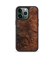 iPhone 13 Pro Wood Phone Case - Rudy (Wood Burl, 726410)