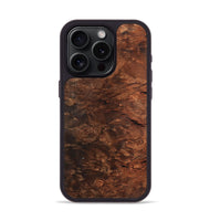 iPhone 15 Pro Wood Phone Case - Rudy (Wood Burl, 726410)