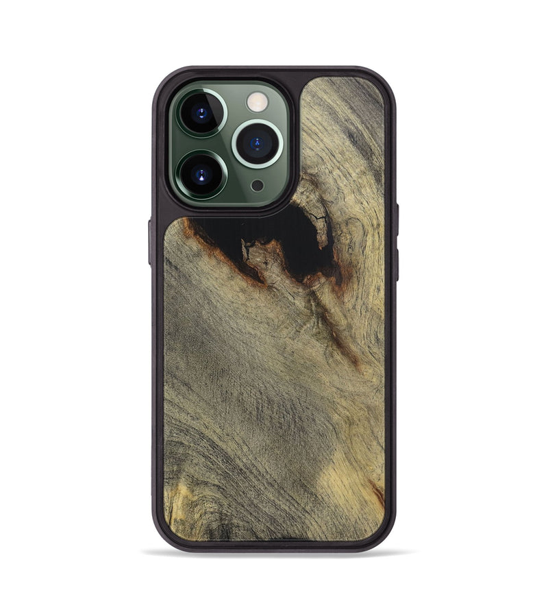 iPhone 13 Pro Wood Phone Case - Addilyn (Wood Burl, 726411)