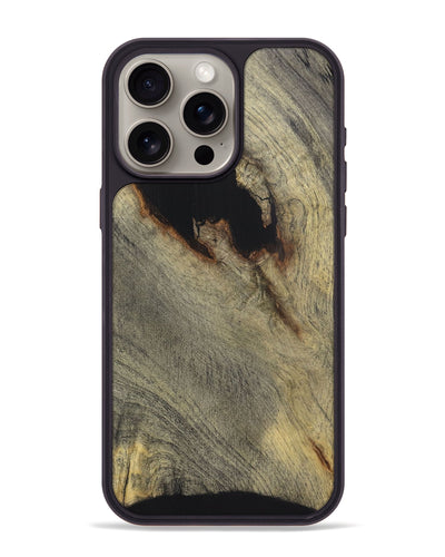 iPhone 15 Pro Max Wood Phone Case - Addilyn (Wood Burl, 726411)