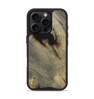 iPhone 16 Pro Wood Phone Case - Addilyn (Wood Burl, 726411)