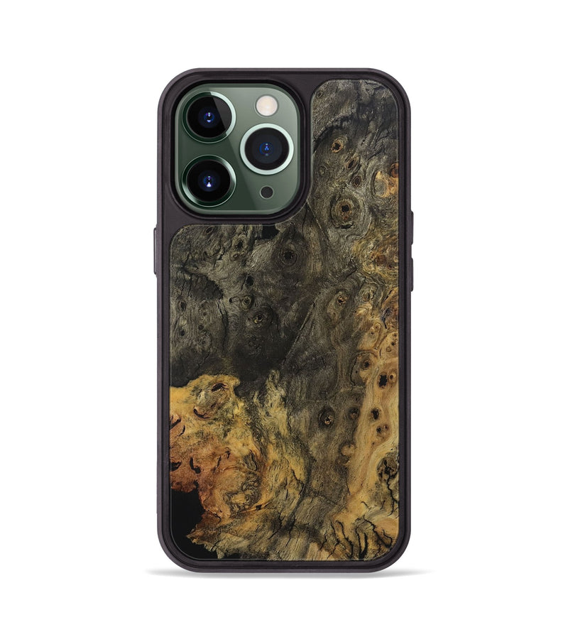 iPhone 13 Pro Wood Phone Case - Vonda (Wood Burl, 726413)