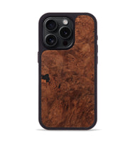 iPhone 15 Pro Wood Phone Case - Kaitlyn (Wood Burl, 726416)