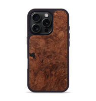 iPhone 16 Pro Wood Phone Case - Kaitlyn (Wood Burl, 726416)