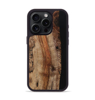 iPhone 15 Pro Wood Phone Case - Katie (Wood Burl, 726421)