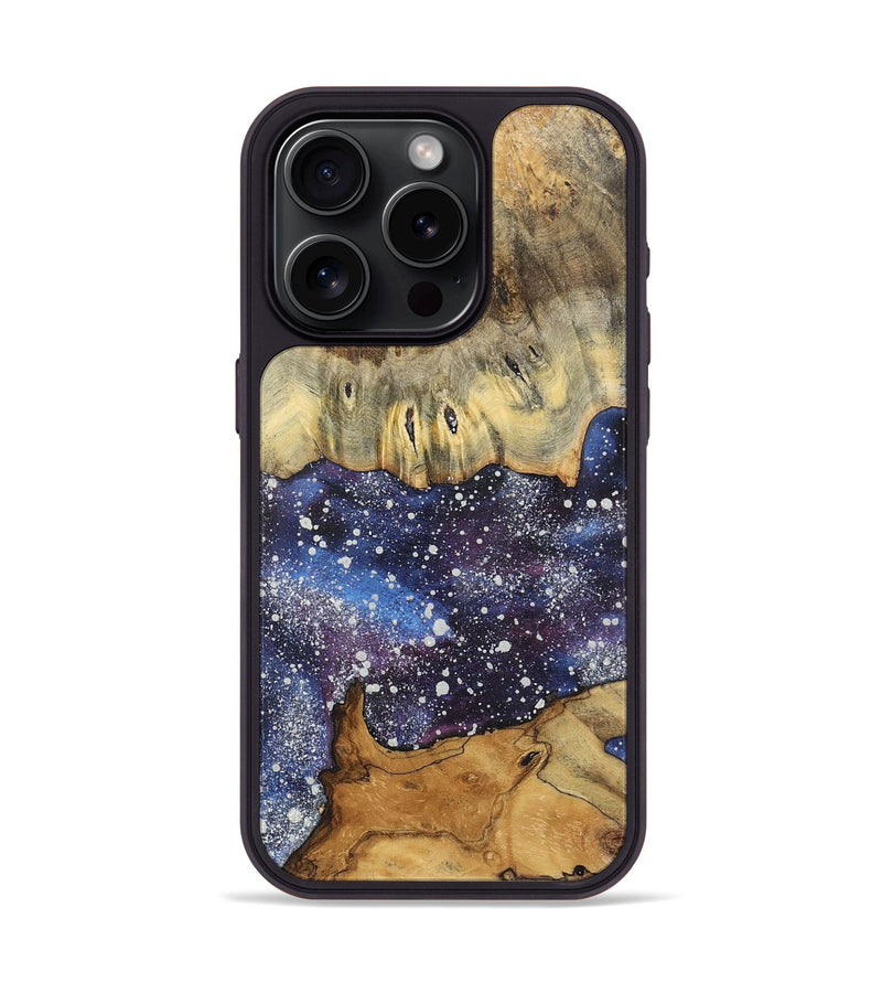 iPhone 15 Pro Wood Phone Case - Jaslene (Cosmos, 726454)