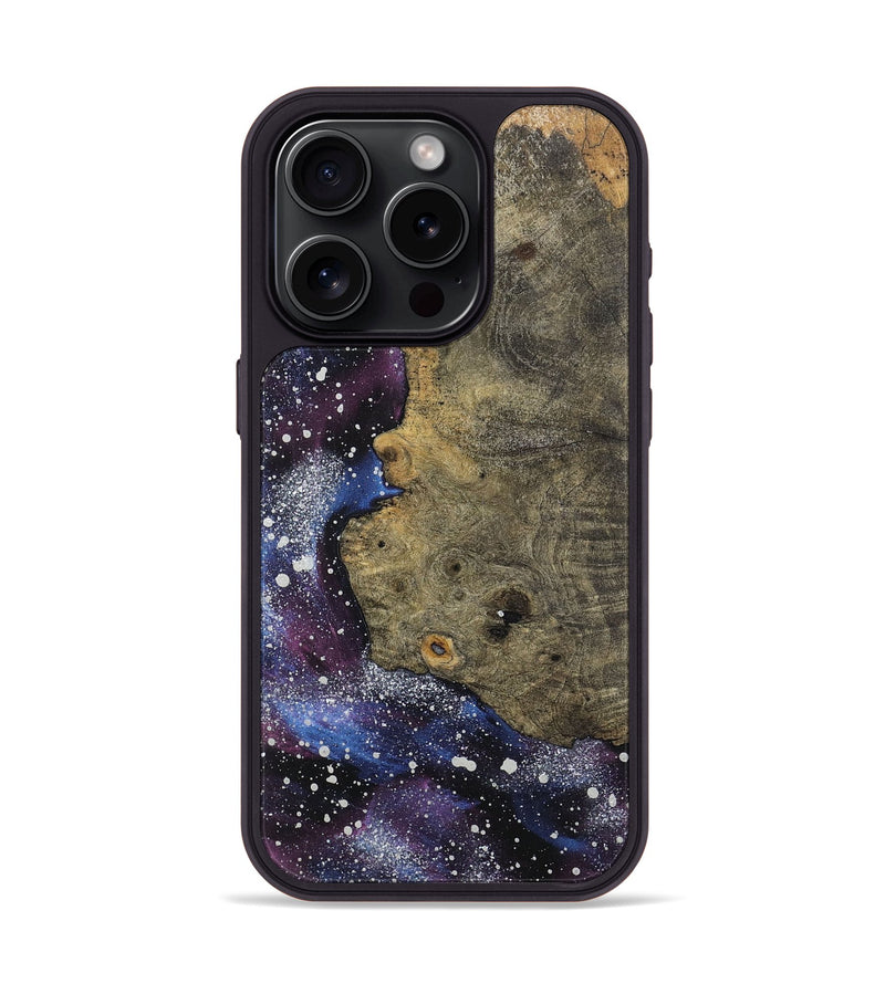 iPhone 15 Pro Wood Phone Case - Calvin (Cosmos, 726460)