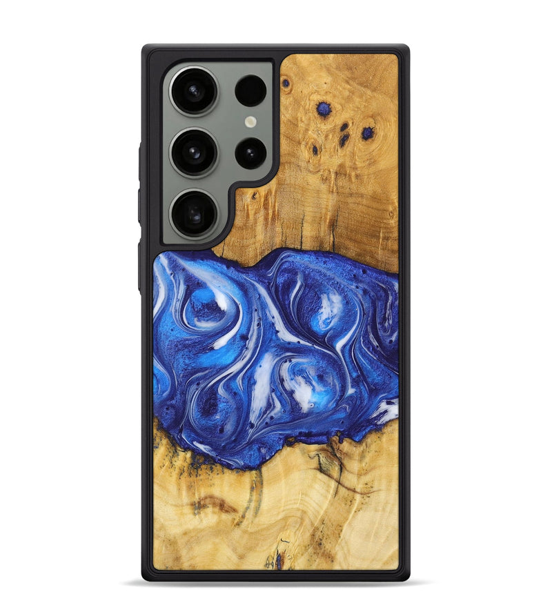 Galaxy S24 Ultra Wood Phone Case - Ricardo (Blue, 726499)