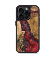 iPhone 15 Pro Wood Phone Case - Arturo (Red, 726512)