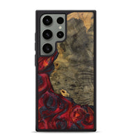 Galaxy S24 Ultra Wood Phone Case - Paige (Red, 726516)