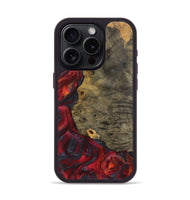 iPhone 15 Pro Wood Phone Case - Paige (Red, 726516)