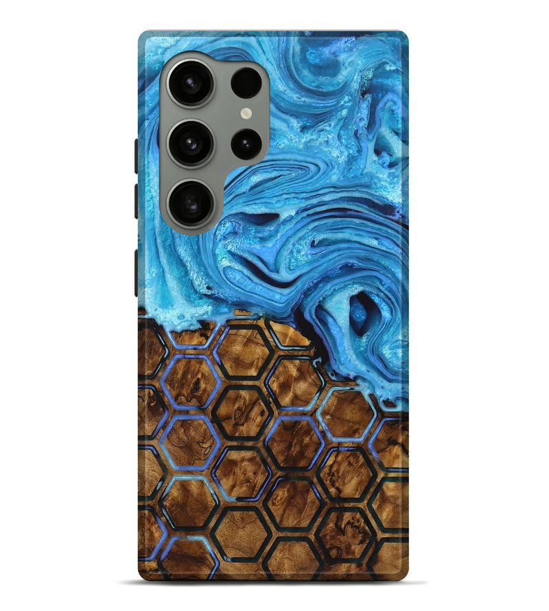 Galaxy S24 Ultra Wood Live Edge Phone Case - Robbie (Pattern, 726526)