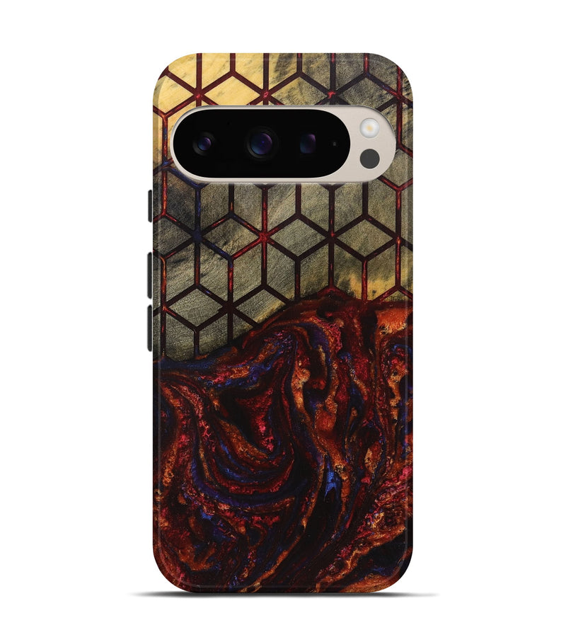 Pixel 9 Pro Wood Live Edge Phone Case - Kathryn (Pattern, 726527)