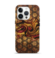 iPhone 15 Pro Wood Live Edge Phone Case - Lesley (Pattern, 726528)