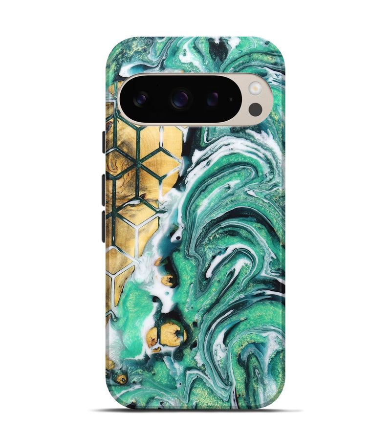 Pixel 9 Pro Wood Live Edge Phone Case - Pamela (Pattern, 726530)