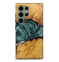 Galaxy S24 Ultra Wood Live Edge Phone Case - Daisy (Green, 726536)