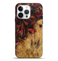 iPhone 15 Pro Max Wood Live Edge Phone Case - Madison (Red, 726539)