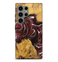 Galaxy S24 Ultra Wood Live Edge Phone Case - Estelle (Red, 726541)