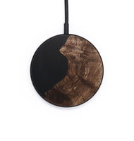 Circle Wood Wireless Charger - Kaylee (Pure Black, 726586)